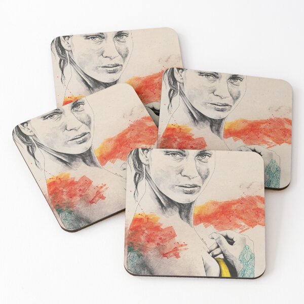 Item preview, Amongst The Echoes | expressive sexy tattoo woman designed and sold by Marco Paludet.