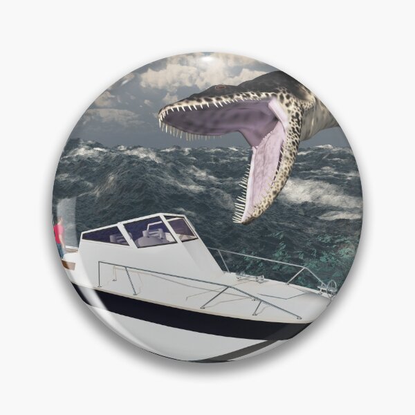 Artikelvorschau, Motor yacht and sea monster entworfen und verkauft von MIRO3D.