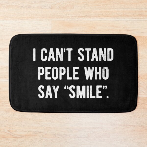 Item preview, I Can't Stand People Who Say Smile Introvert designed and sold by MariosNydras.