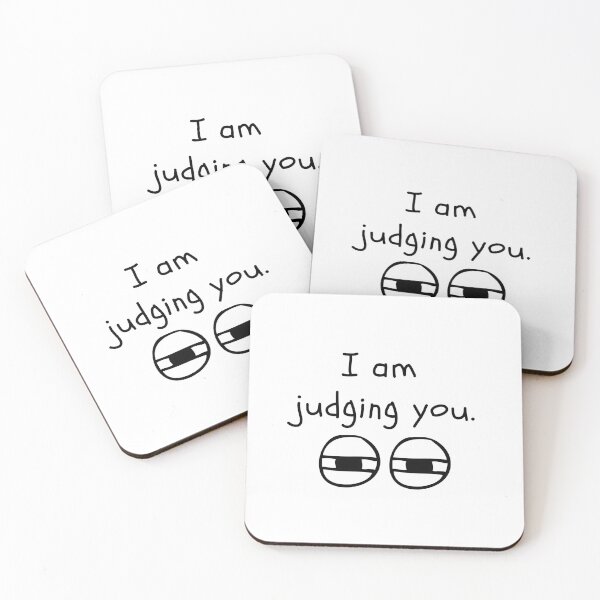 Item preview, I am Judging You - Funny print designed and sold by ThousandAutumns.