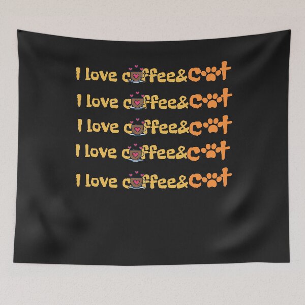 Item preview, coffee is all that i need and my cat designed and sold by Eman4design.