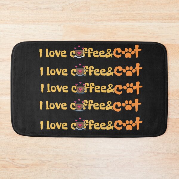 Item preview, coffee is all that i need and my cat designed and sold by Eman4design.