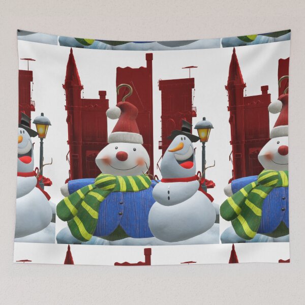 Item preview, Snowing city with two sweet iceman  designed and sold by jotcar.