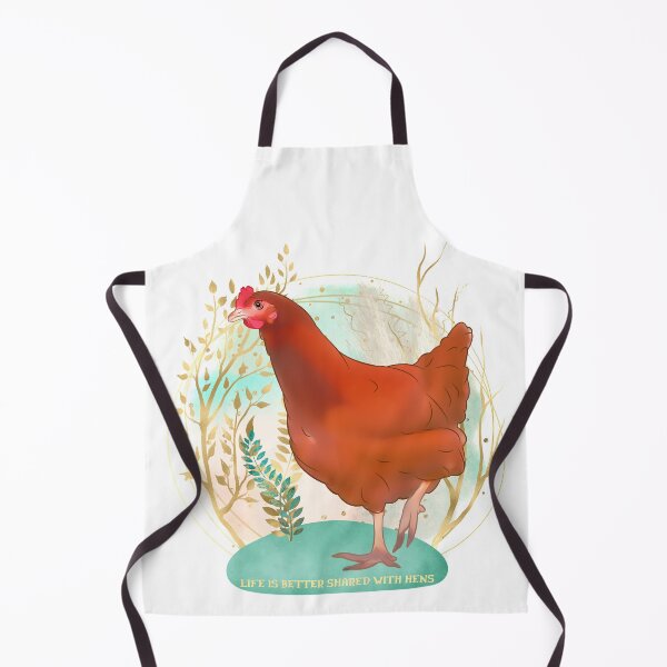 Item preview, Life is better shared with hens, chickens are the best, pretty image for all the hen lovers out there designed and sold by Orianah.