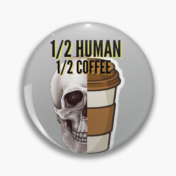 Item preview, half human half coffee designed and sold by The Pattern Artist.