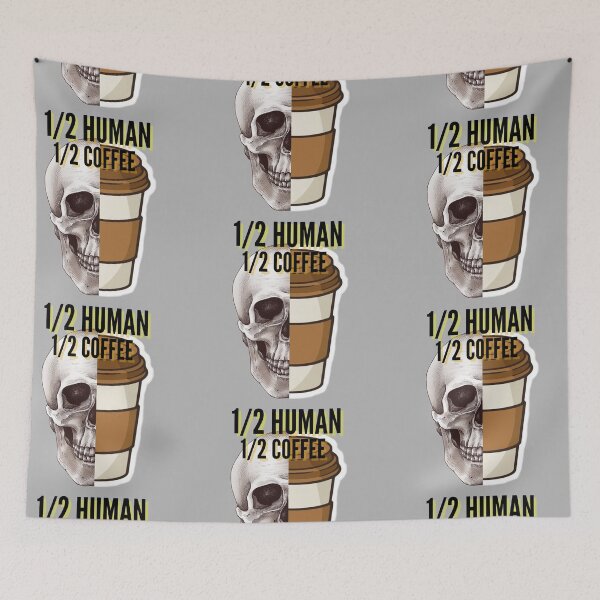 Item preview, half human half coffee designed and sold by The Pattern Artist.