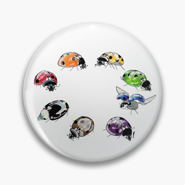 Item preview, Pride Ladybug Sticker Pack! designed and sold by EnntrophyArtist.