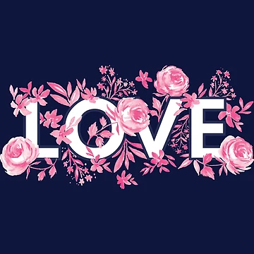 Artwork thumbnail, Love Roses by PabloPatterns
