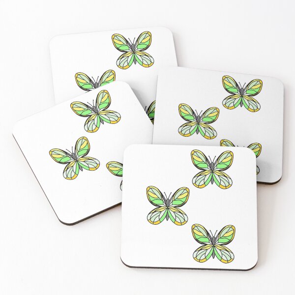 Item preview, Three green butterflies designed and sold by stavina.