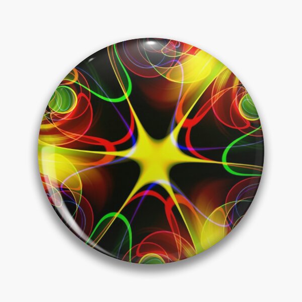Item preview, Bright Colorful Digital Fractal Pattern Design designed and sold by EarthArtDesigns.