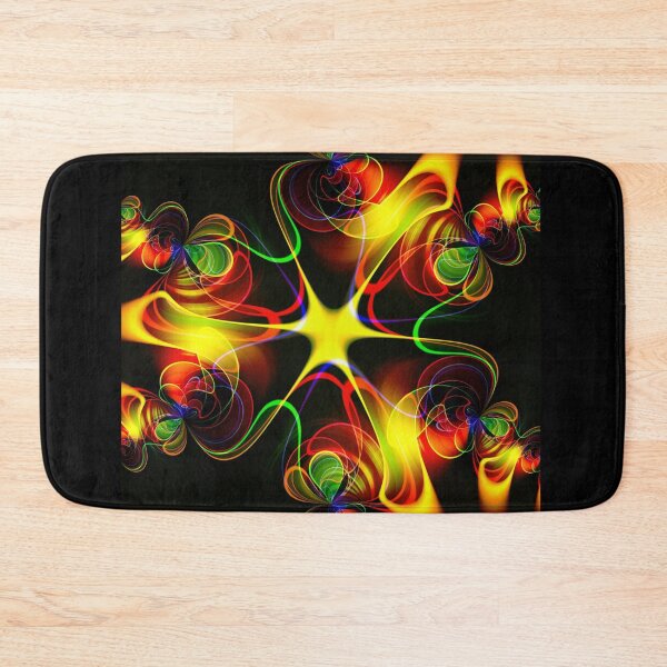 Item preview, Bright Colorful Digital Fractal Pattern Design designed and sold by EarthArtDesigns.