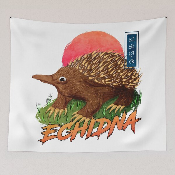 Item preview, Echidna - white designed and sold by ThorReyes.