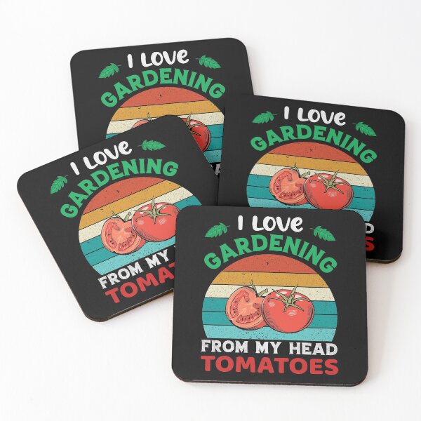 Item preview, I Love Gardening From My Head Tomatoes designed and sold by ubantee.