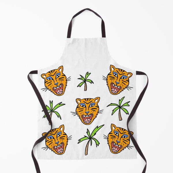 Item preview, Tigers and palmtrees jungle illustration designed and sold by valdegilde.