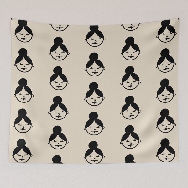 Item preview, girly cartoon designed and sold by LU NA.