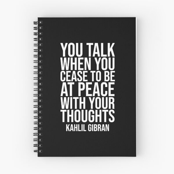 Item preview, You Talk - Gibran quote designed and sold by Philippe Derungs.