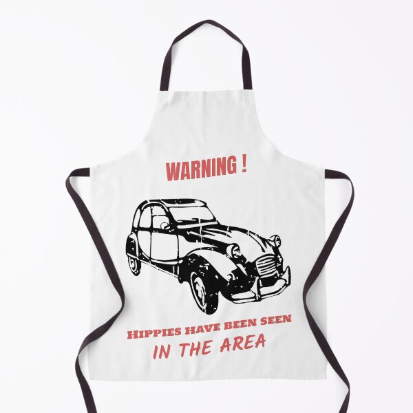 Item preview, Funny hippies 2CV duck warning satire saying designed and sold by 2CV-Oldtimers.