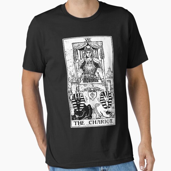 Vista previa del artículo con la obra «Carta del Tarot El Carro - Arcanos Mayores - adivinación - ocultismo», diseñado y vendido por createdezign.