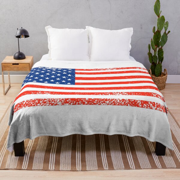 Item preview, American Flag Mottled Print designed and sold by JoyforU.