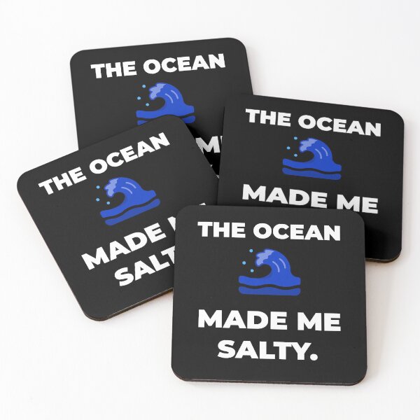 Item preview, The Ocean Made Me Salty. designed and sold by QM Designing.