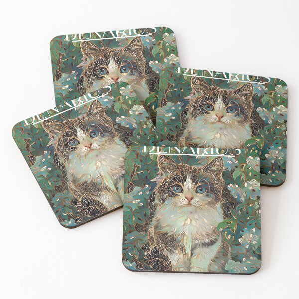 Item preview, Cat in a Bushes - Denarius designed and sold by LostLegends.