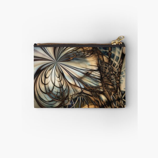 Item preview, Bronze & Gray Digital Fractal Pattern Design designed and sold by EarthArtDesigns.