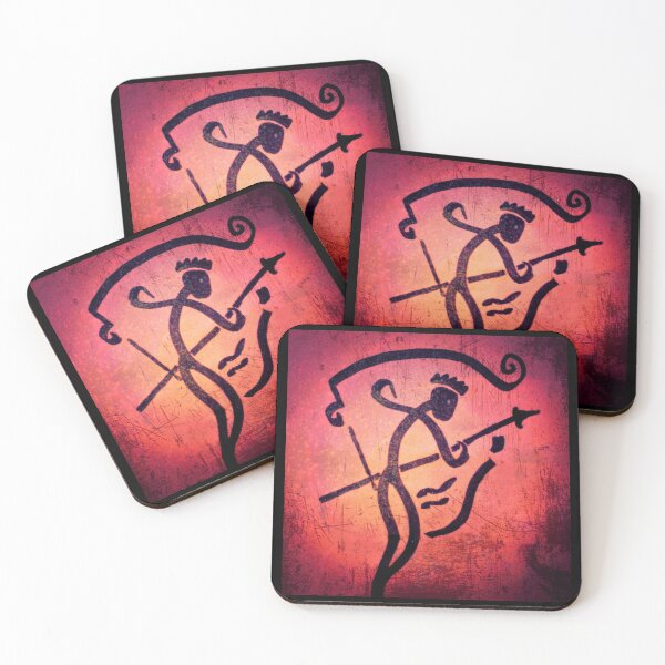 Item preview, The Dawn Of Man: My Abstract Doodle Depicting Evolution designed and sold by Capuletdesigns.