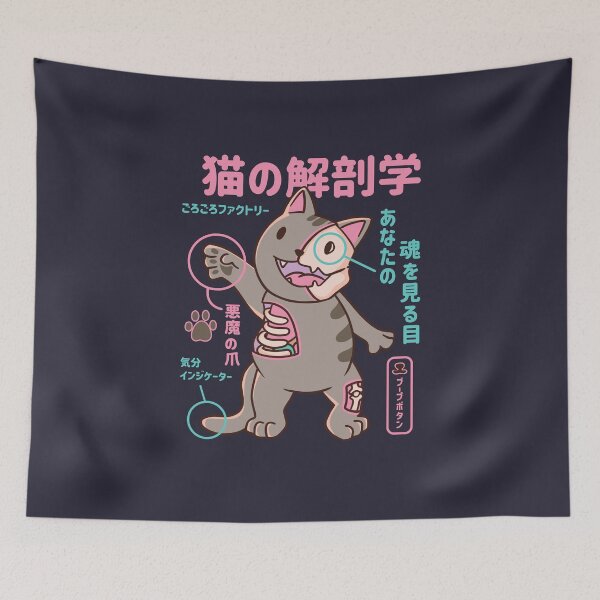 Item preview, Japanese cat designed and sold by DerSenat.