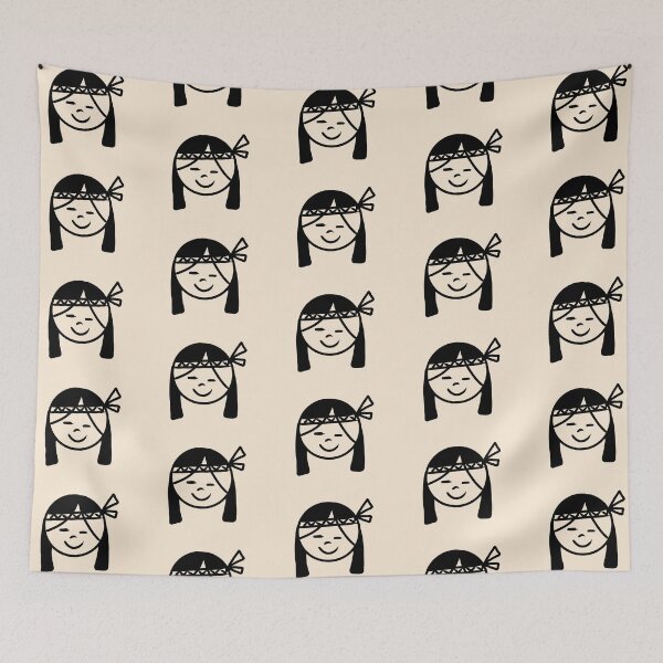 Item preview, indian cartoon designed and sold by LU NA.