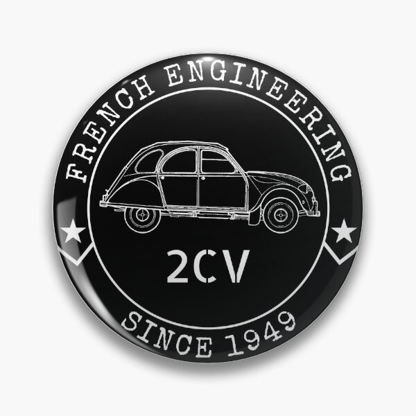 Item preview, Retro French Engineering Emblem 2CV saying designed and sold by 2CV-Oldtimers.