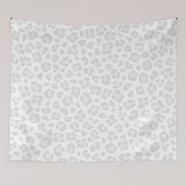 Item preview, Leopard Skin - Silver Grey and White designed and sold by Ayoub14.