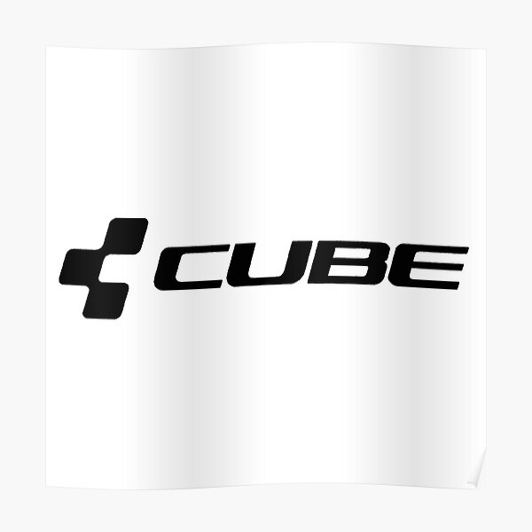 Cube Bike Poster