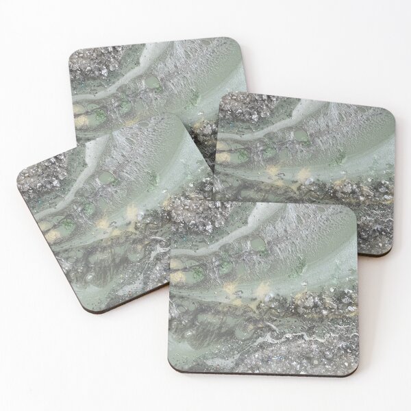Item preview, SPEARMINT GEODE designed and sold by Gccartworks.