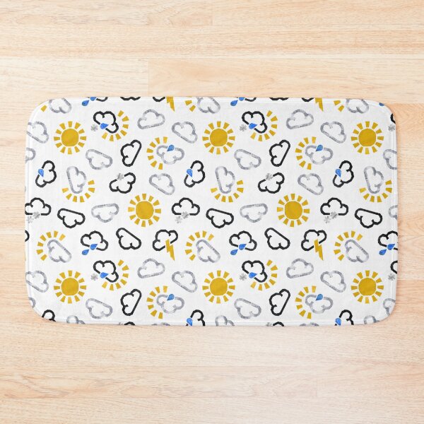 Item preview, Weatherman symbols - scattered designed and sold by crumpsticks.