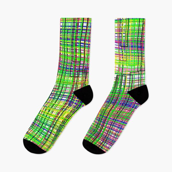 Item preview, Colorful Abstract line pattern seamless various colors designed and sold by Artsy Boulevard.