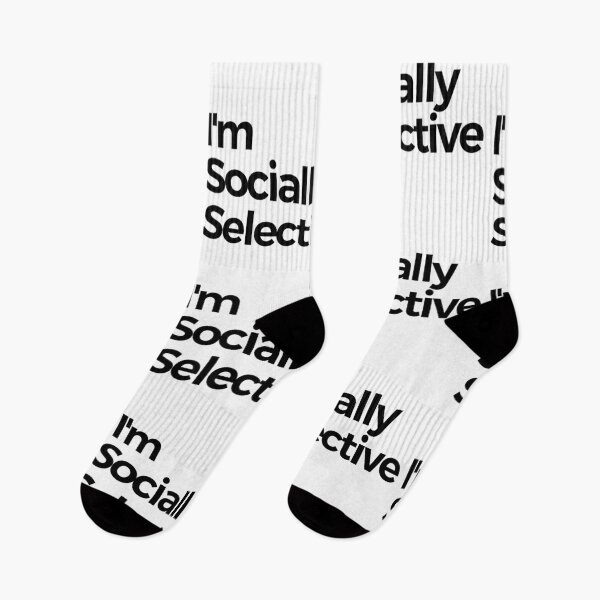 Item preview, Im Socially Selective designed and sold by araeesha0315.