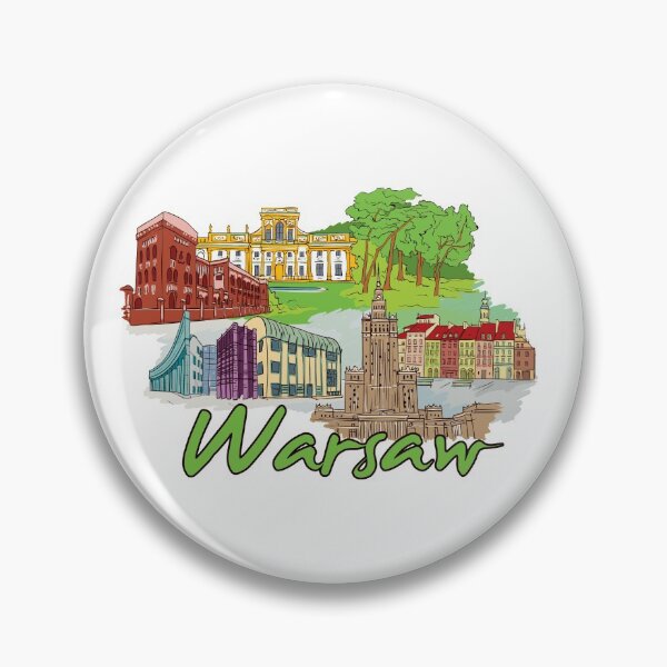 Item preview, Warsaw Poland designed and sold by Voyager Vibes.