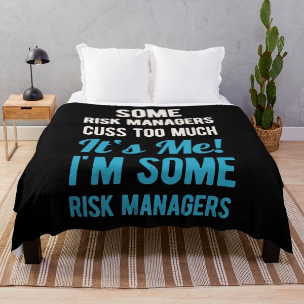Item preview, Funny Risk Manager designed and sold by artworkbyrihen.
