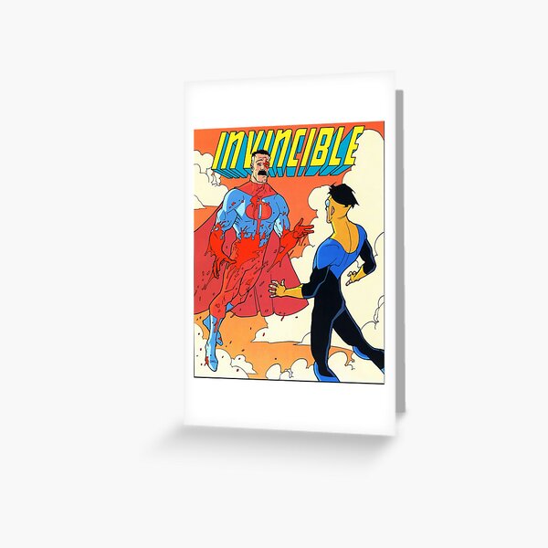 Item preview, Omni Man Vs Invincible designed and sold by alchemy242.