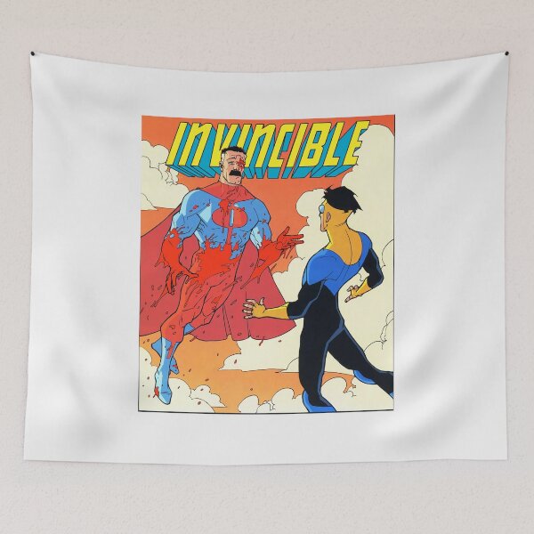 Item preview, Omni Man Vs Invincible designed and sold by alchemy242.