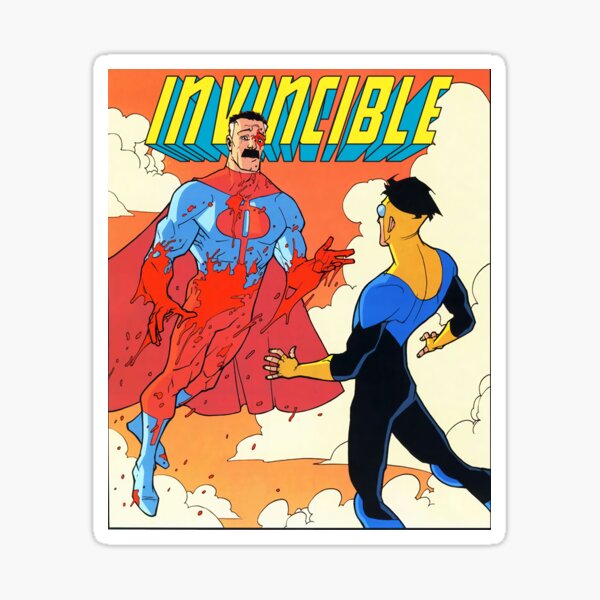 Item preview, Omni Man Vs Invincible designed and sold by alchemy242.