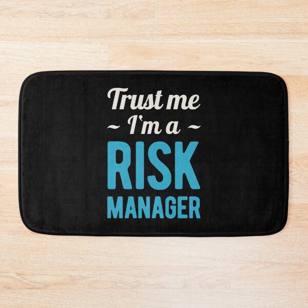 Item preview, Funny Risk Manager designed and sold by artworkbyrihen.