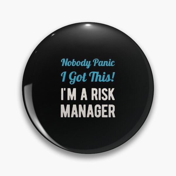 Item preview, Funny Risk Manager designed and sold by artworkbyrihen.