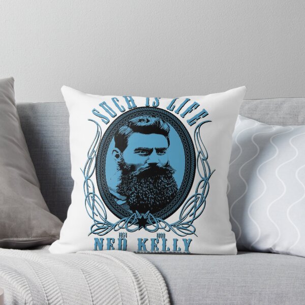 Item preview, Ned Kelly - Original Outlaw Design in blue designed and sold by UncleHenry.