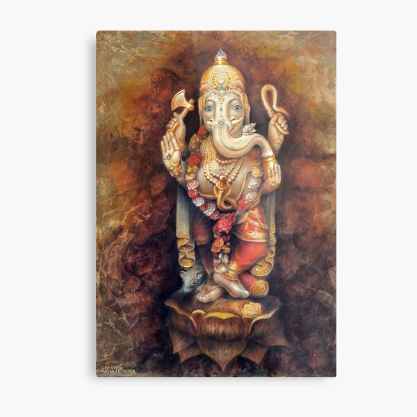 Ganesh Metal Print