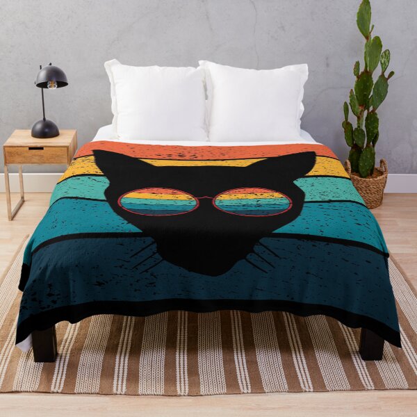 Item preview, Cat wearing sunglasses retro designed and sold by empathylife.