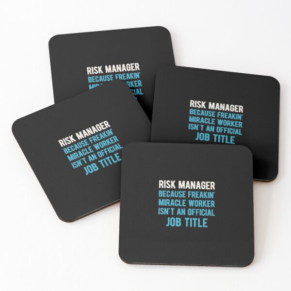 Item preview, Funny Risk Manager designed and sold by artworkbyrihen.