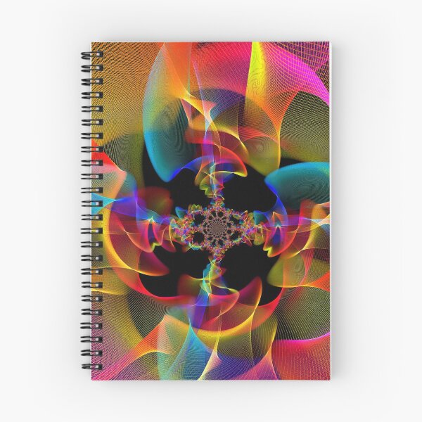 Item preview, Neon Multi-Color Digital Fractal Pattern Design designed and sold by EarthArtDesigns.