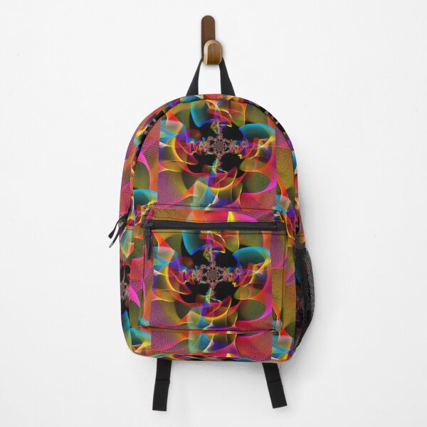 Item preview, Neon Multi-Color Digital Fractal Pattern Design designed and sold by EarthArtDesigns.
