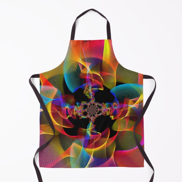 Item preview, Neon Multi-Color Digital Fractal Pattern Design designed and sold by EarthArtDesigns.